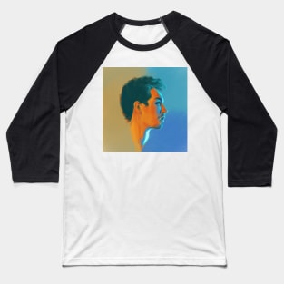 Klaus Hargreeves // Robert Sheehan Oil Portrait Baseball T-Shirt